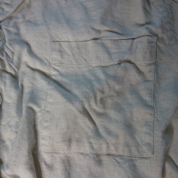 Ecole de Pensee Size 50 Button Down Made in Portugal Short Sleeve Shirt - Picture 2 of 13